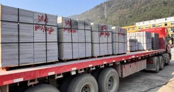 信阳 芝麻灰地铺石出货日常