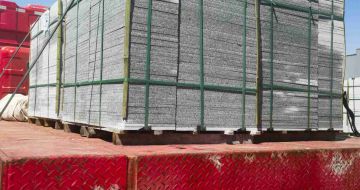 信阳 芝麻白火烧规格板地铺石300*600/600*600