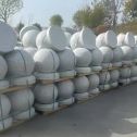 信阳 白麻花岗岩石材圆球，石球，挡车球，隔离球，景观石球，风水球等