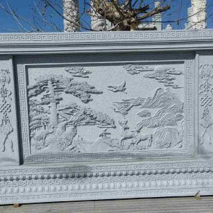 信阳 芝麻白大型照壁，屏风，影壁