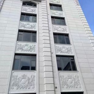 信阳 白麻荔枝面花岗岩别墅外墙干挂