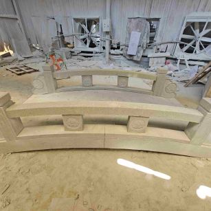 信阳 芝麻灰花岗岩异形加工-拱桥，石桥