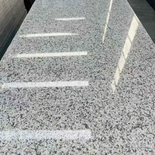 信阳 白麻花岗岩光面毛板