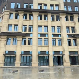 信阳 黄金麻花岗岩荔枝面小区外墙干挂