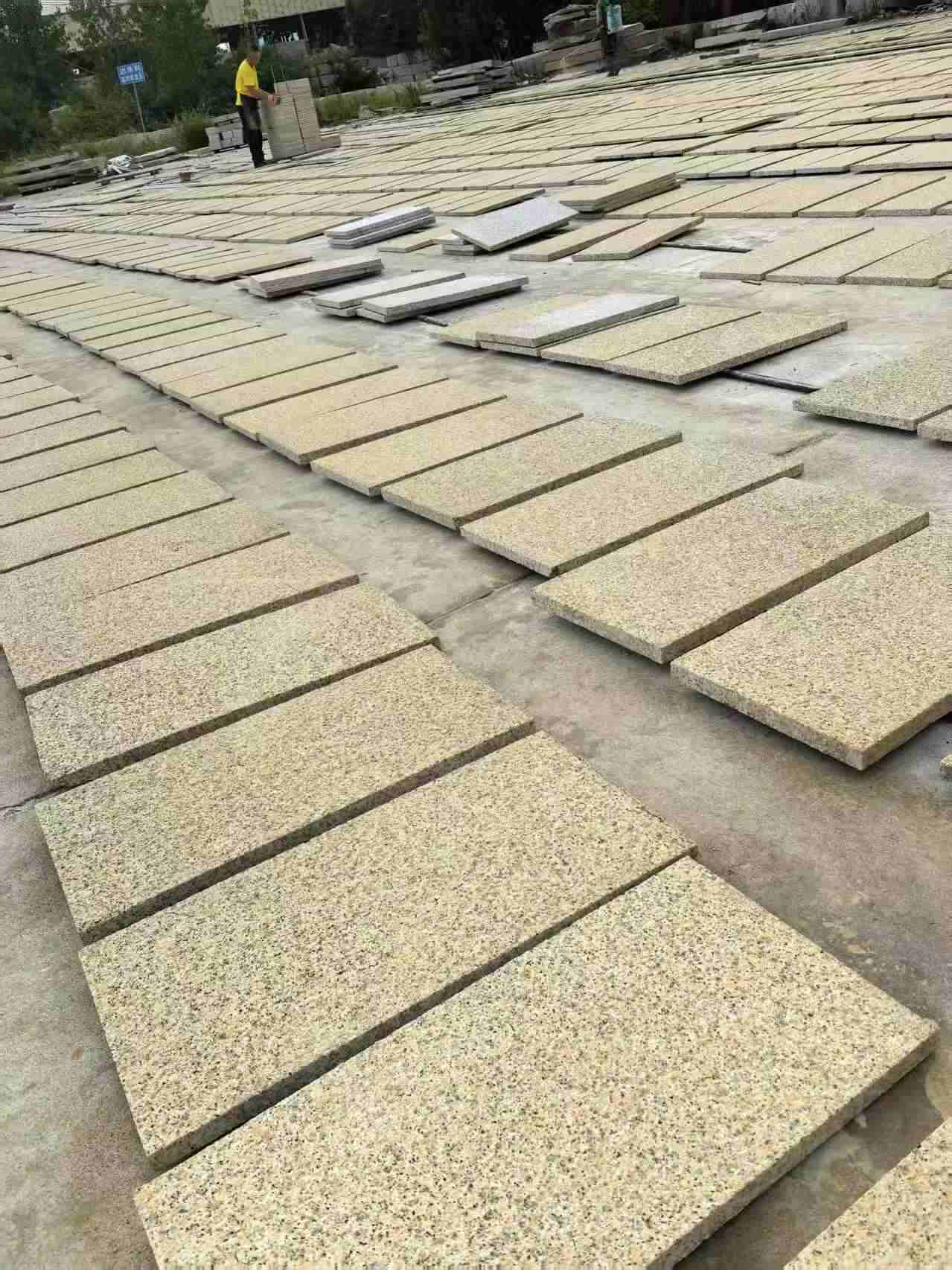 信阳 黄金麻荔枝地铺石面排板