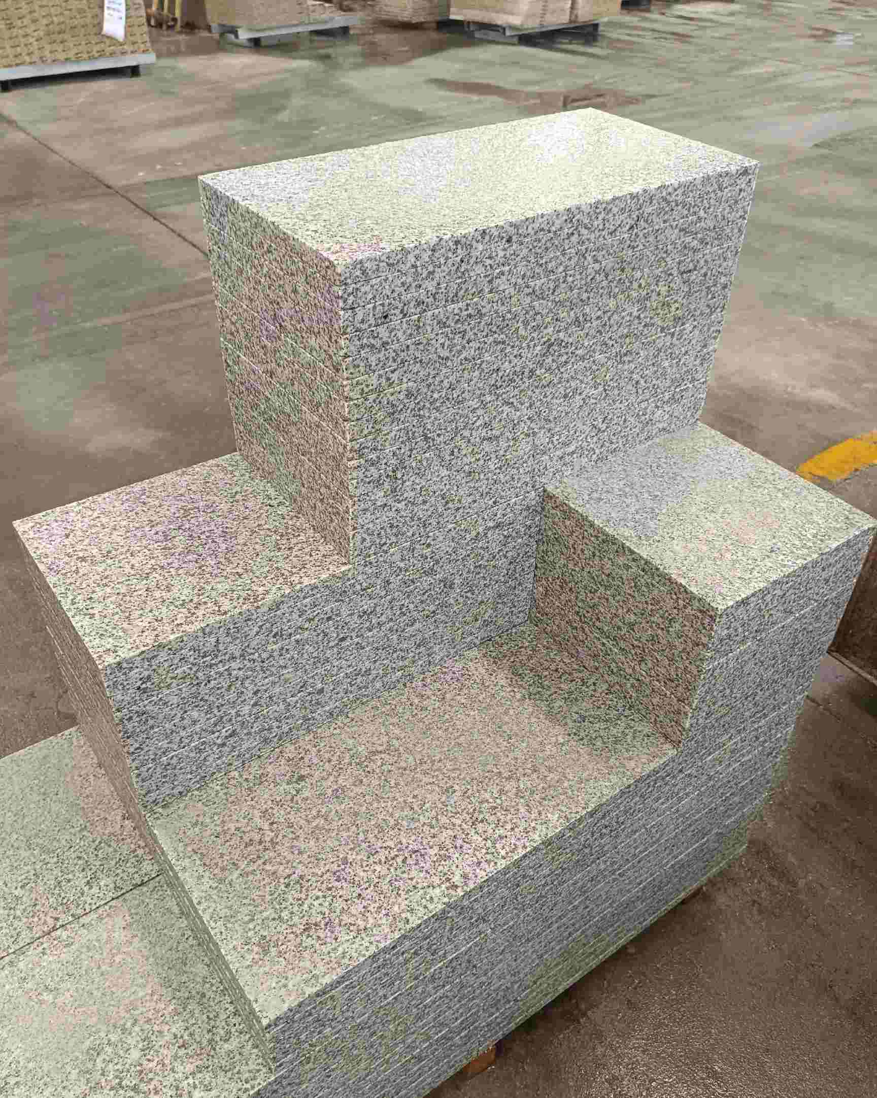 信阳 白麻花岗岩荔枝面地铺石