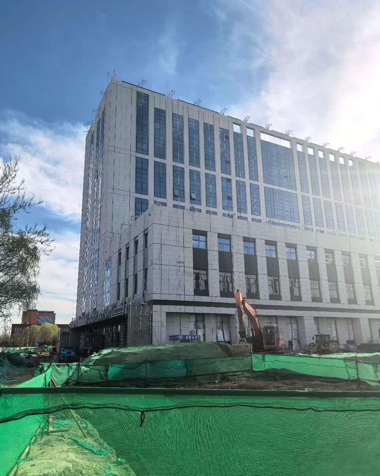 信阳 白麻花岗岩石材外墙干挂