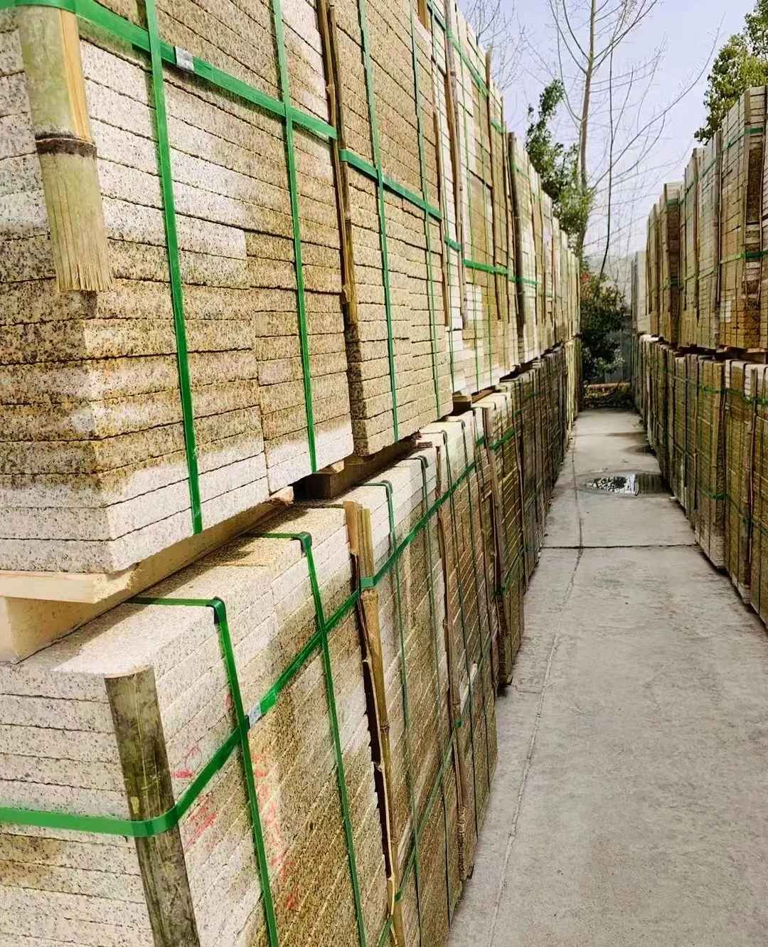 信阳 黄金麻花岗岩荔枝面地铺石